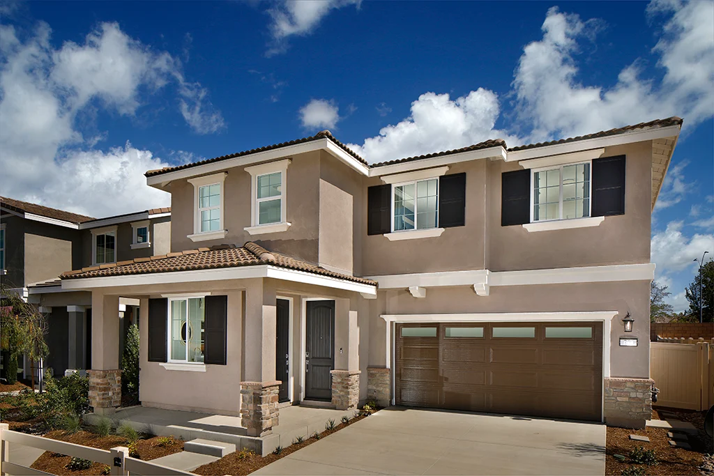 Model home at Mountain Bridge in San Jacinto, CA