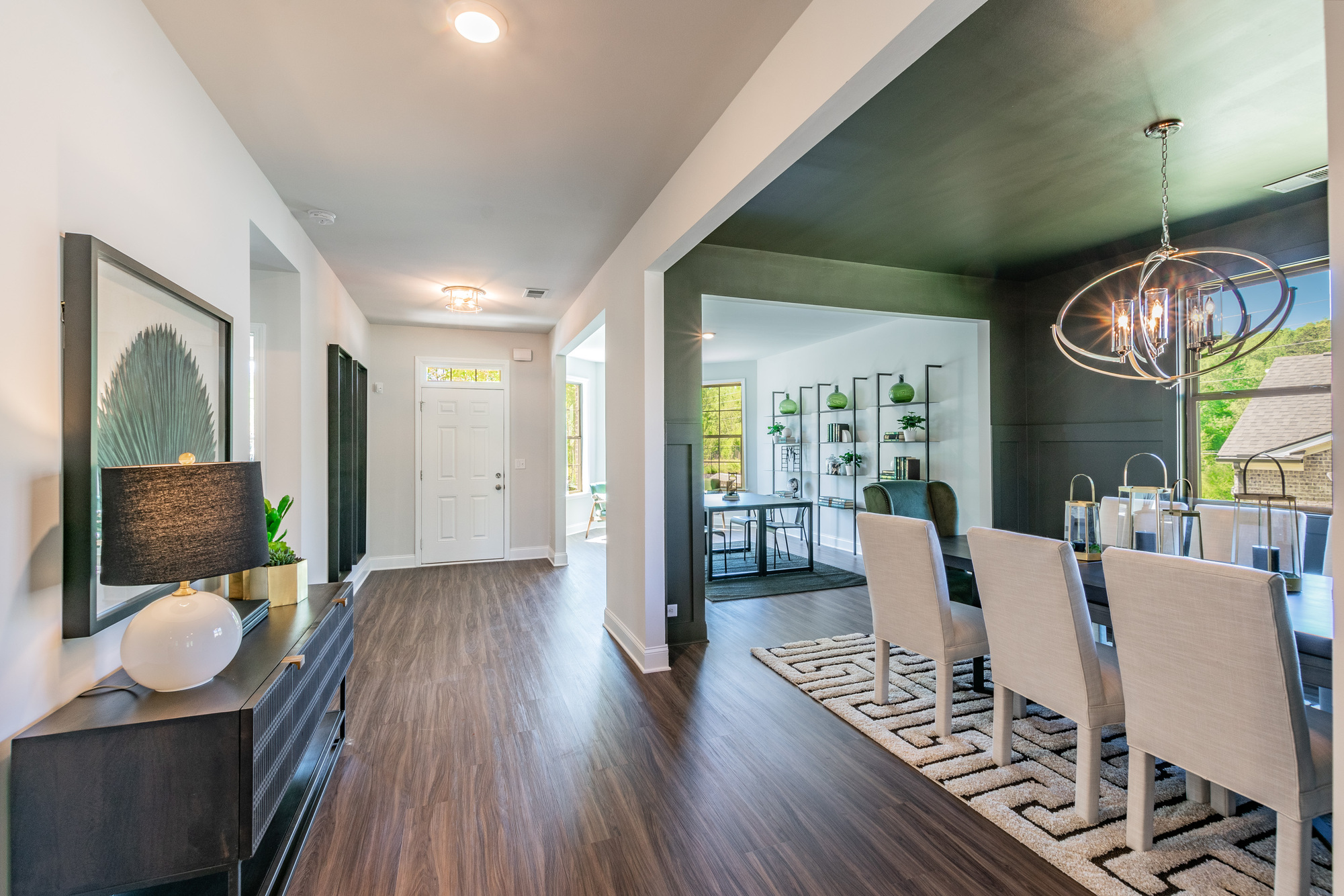 Model home entryway in Atlanta, GA